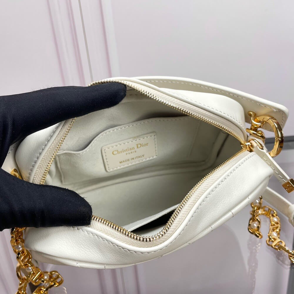 Small Dior Caro top handle camera bag