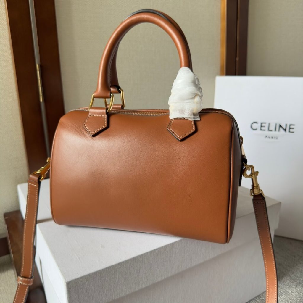 CELINE Small Boston Bag in Smooth Calfskin