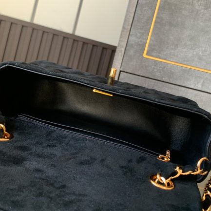 CHANEL SUEDE MINI FLAP BAG(HIGH-END GRADE)