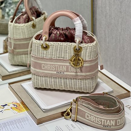 Lady DIOR Wicker Bag(high-end grade)