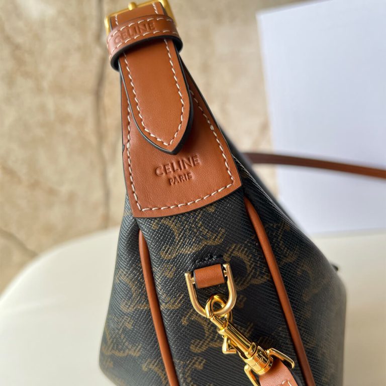 Teen Celine Lulu IN TRIOMPHE CANVAS AND CALFSKIN