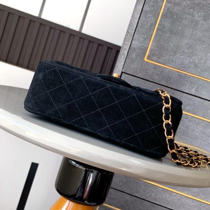 CHANEL SUEDE MINI FLAP BAG(HIGH-END GRADE)