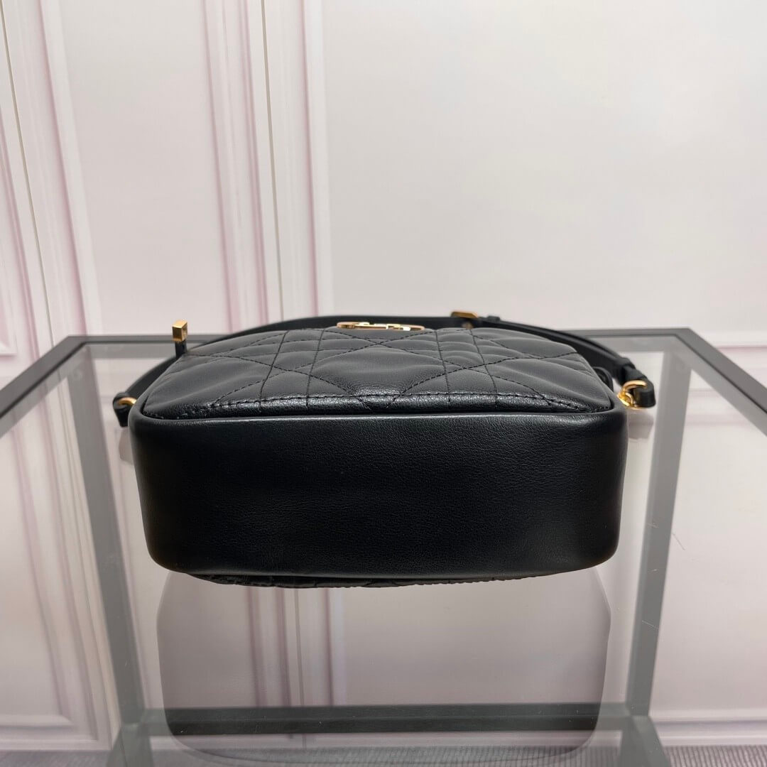 Small Dior Caro top handle camera bag