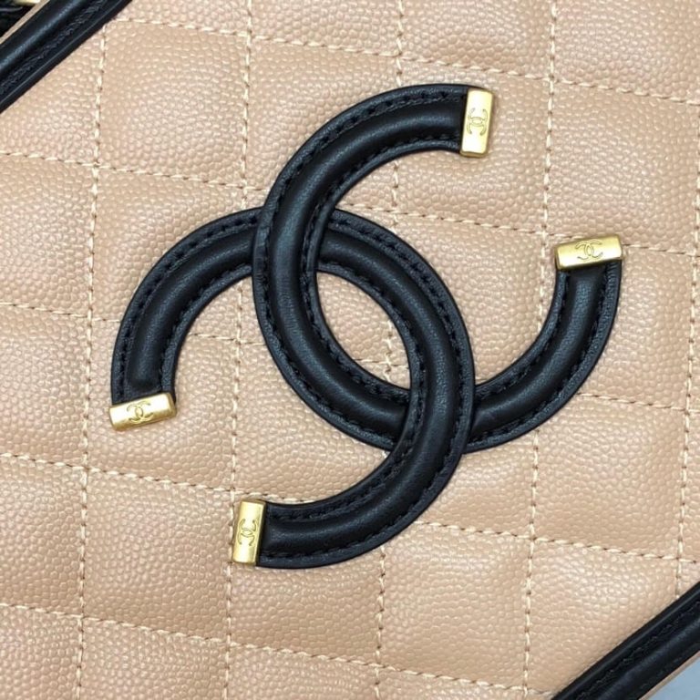 Chanel Medium Filigree Makeup Case