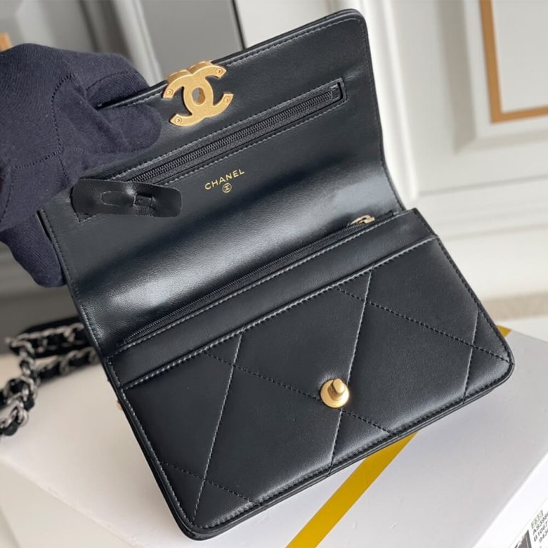 CHANEL 19 Chain Wallet(HIGH-END GRADE)