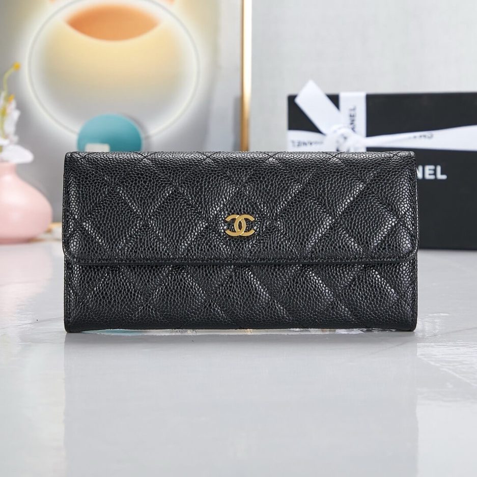Chanel classic long wallet