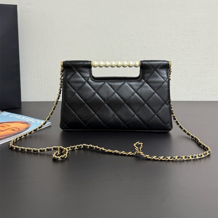 CHANEL Flap Bag With Top Handle(HIGH-END GRADE)