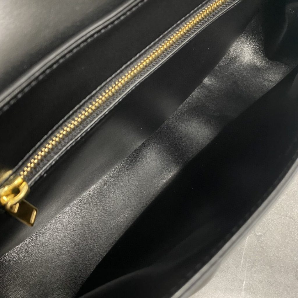 CELINE Medium POLLY bag in soft calfskin