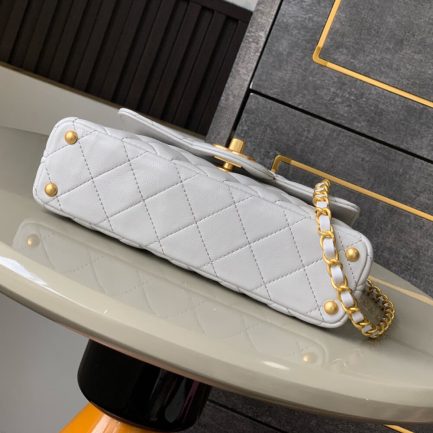 CHANEL Small Flap Bag with Top Handle(HIGH-END GRADE)