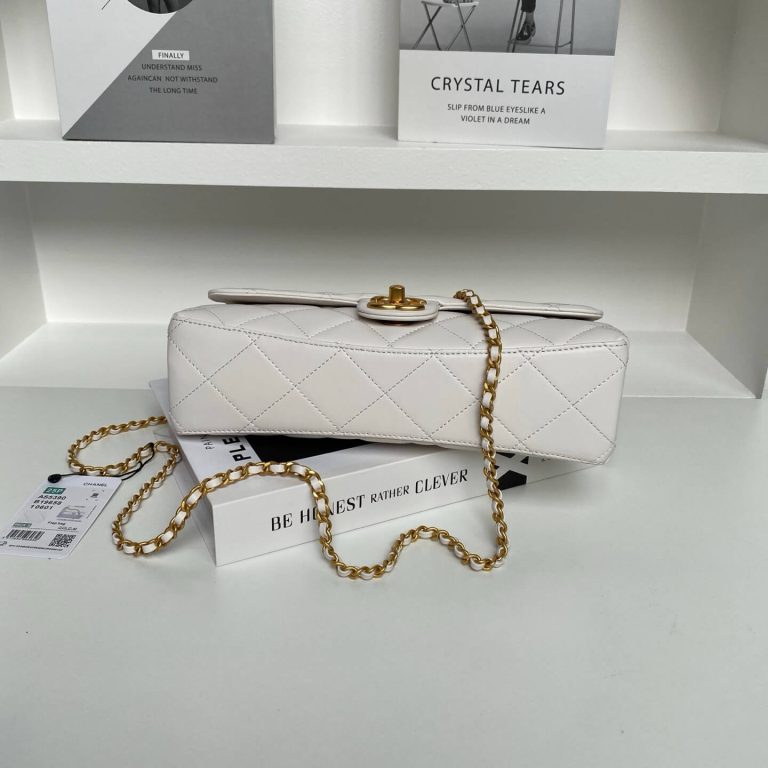 CHANEL Flap Bag With Top Handle(HIGH-END GRADE)