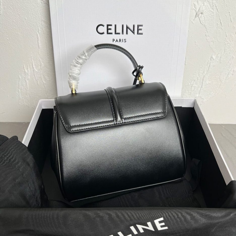 Celine MINI 16 IN SATINATED CALFSKIN(high-end grade)