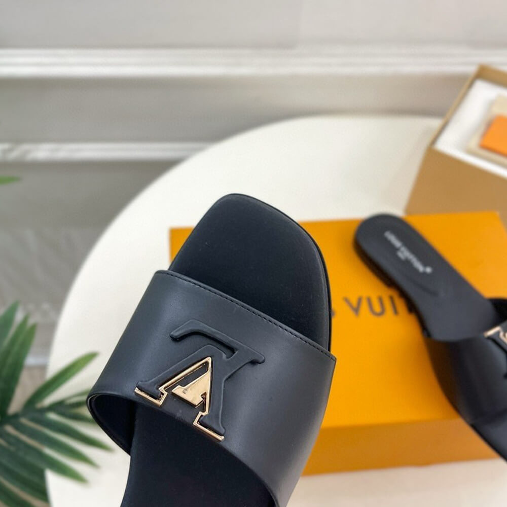 Louis Vuitton LV Capri Flat Mule Black