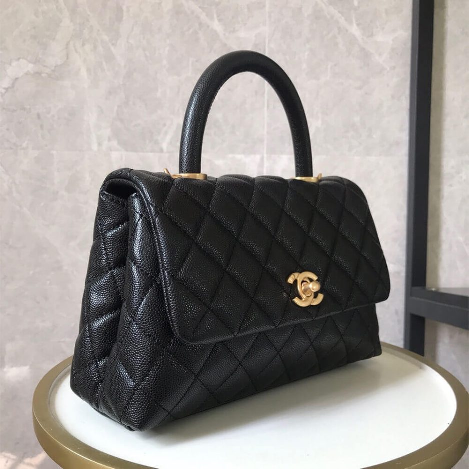 Chanel Coco handle flap shoulder bag PM