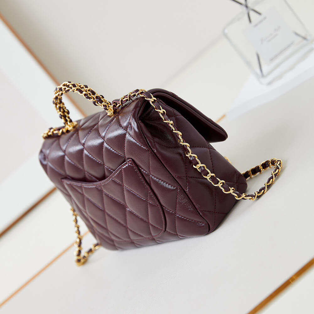 CHANEL Flap Bag with Top Handle