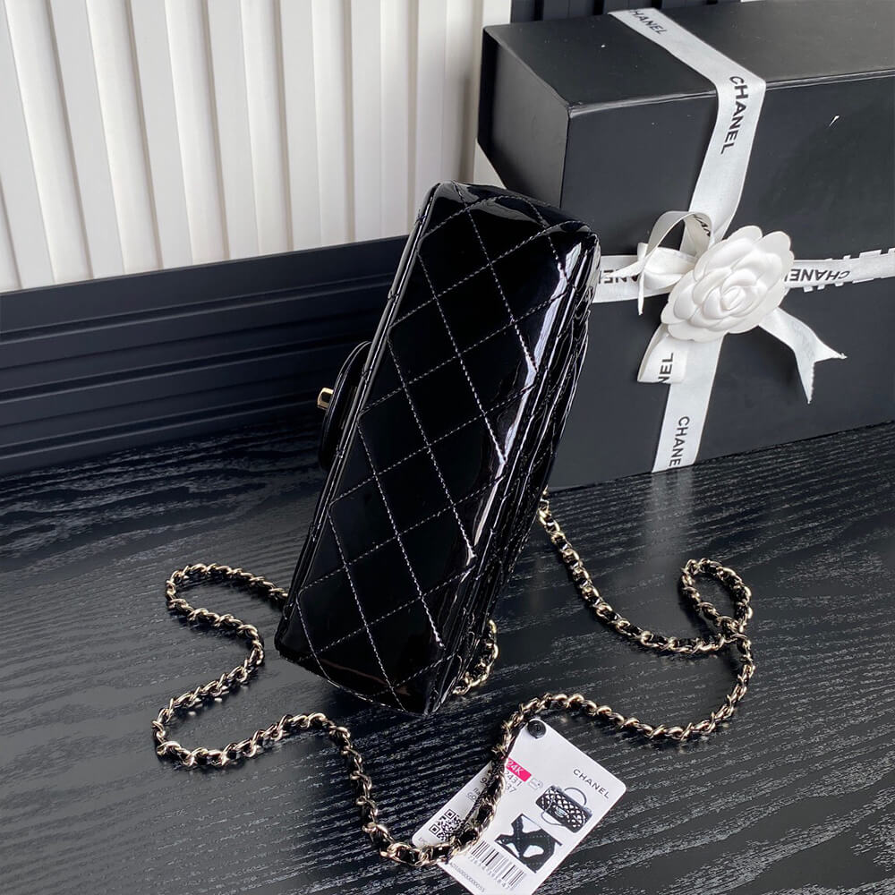 CHANEL Mini Classic Handbag With Top Handle