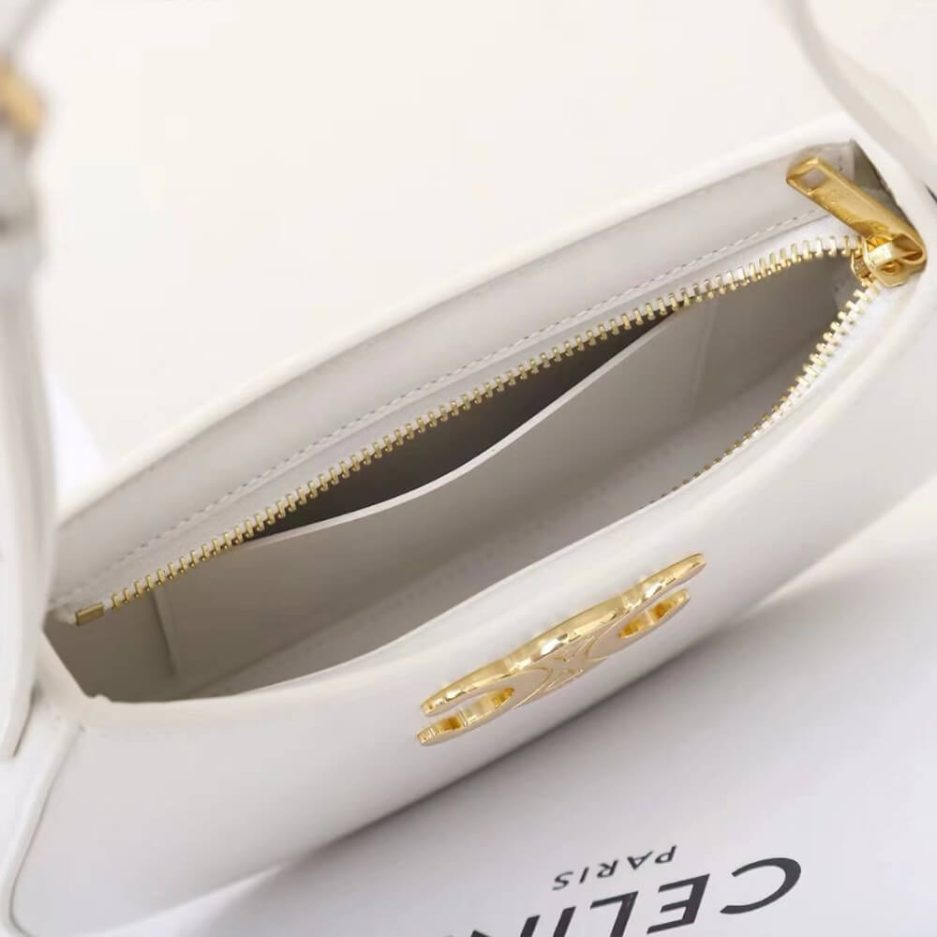 CELINE MEDIUM TILLY BAG in shiny calfskin