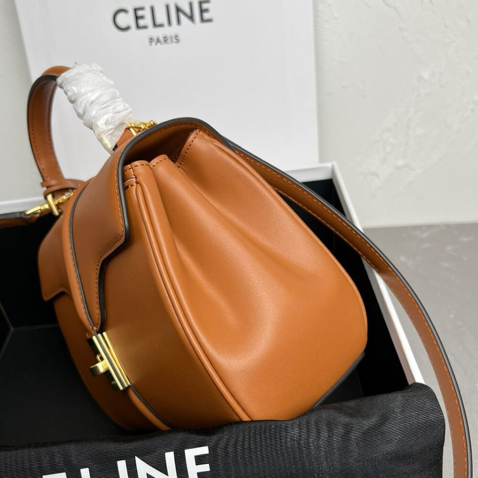 Celine MINI 16 IN SATINATED CALFSKIN(high-end grade)