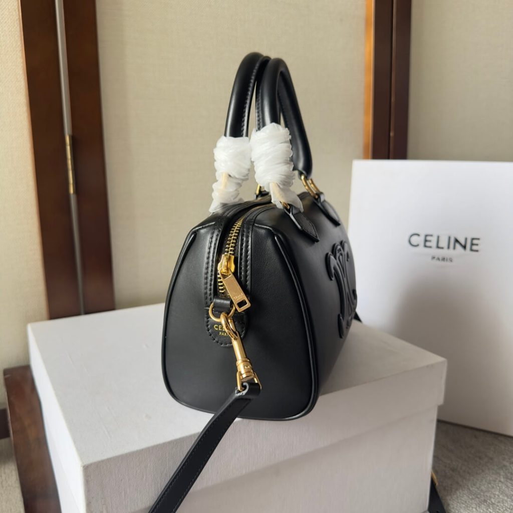 CELINE Small Boston Bag in Smooth Calfskin