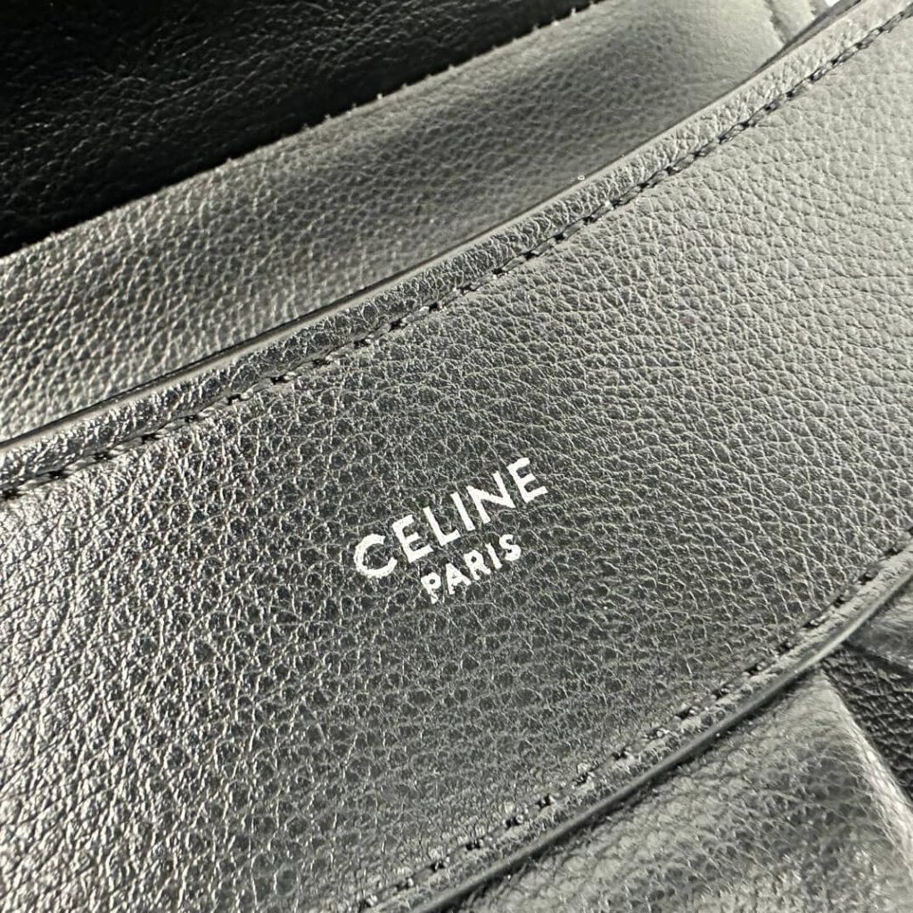 CELINE TEEN CELINE POLLY BAG IN SOFT CUFF LEATHER
