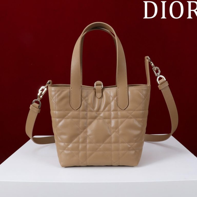Small Dior Toujours Vertical Tote Bag(high-end grade)