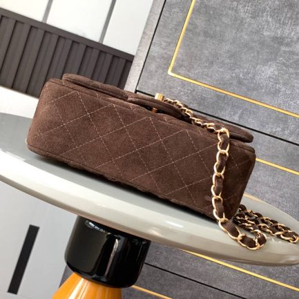 CHANEL SUEDE MINI FLAP BAG(HIGH-END GRADE)