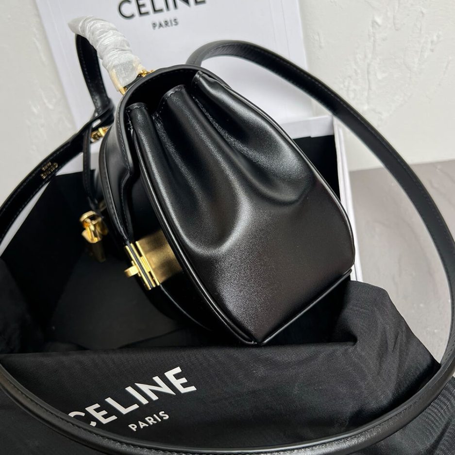 Celine MINI 16 IN SATINATED CALFSKIN(high-end grade)