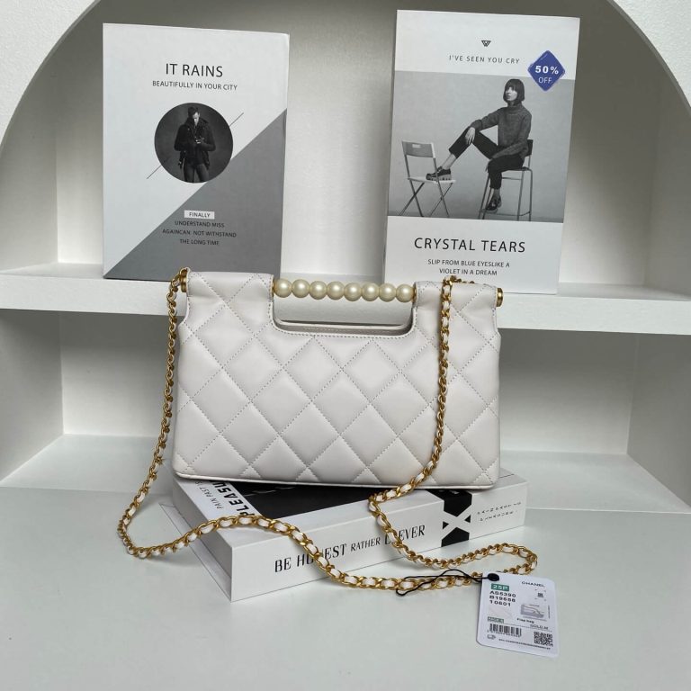 CHANEL Flap Bag With Top Handle(HIGH-END GRADE)