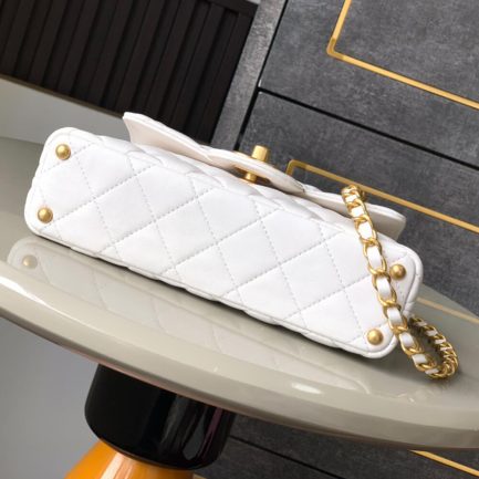 CHANEL Small Flap Bag with Top Handle(HIGH-END GRADE)