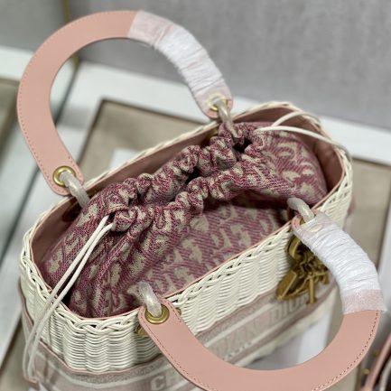 Lady DIOR Wicker Bag(high-end grade)