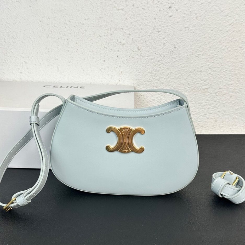 CELINE MEDIUM TILLY BAG in shiny calfskin