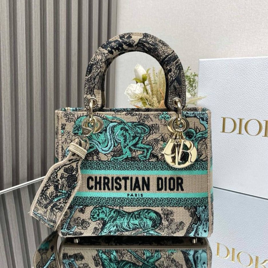 Medium Dioriviera Lady D-Lite Bag