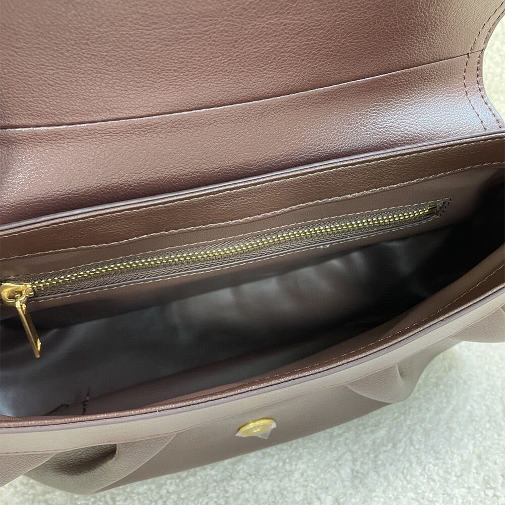 CELINE Medium POLLY bag in soft calfskin