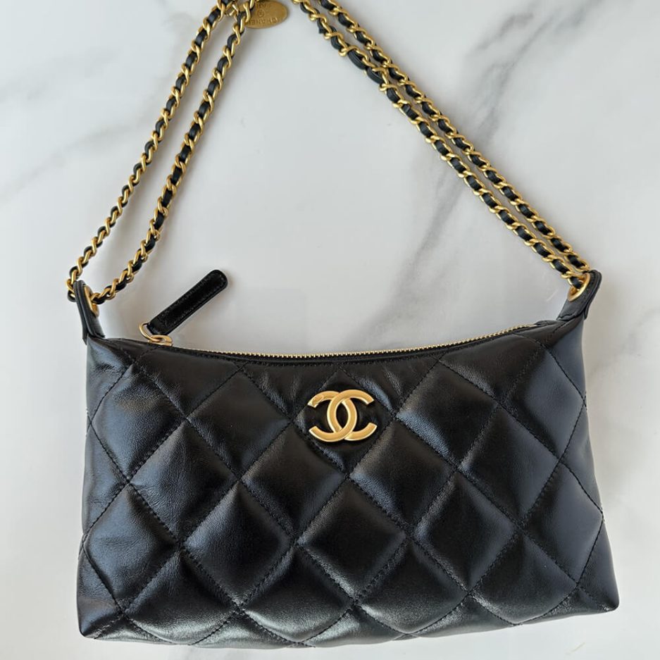 CHANEL SMALL Hobo Handbag