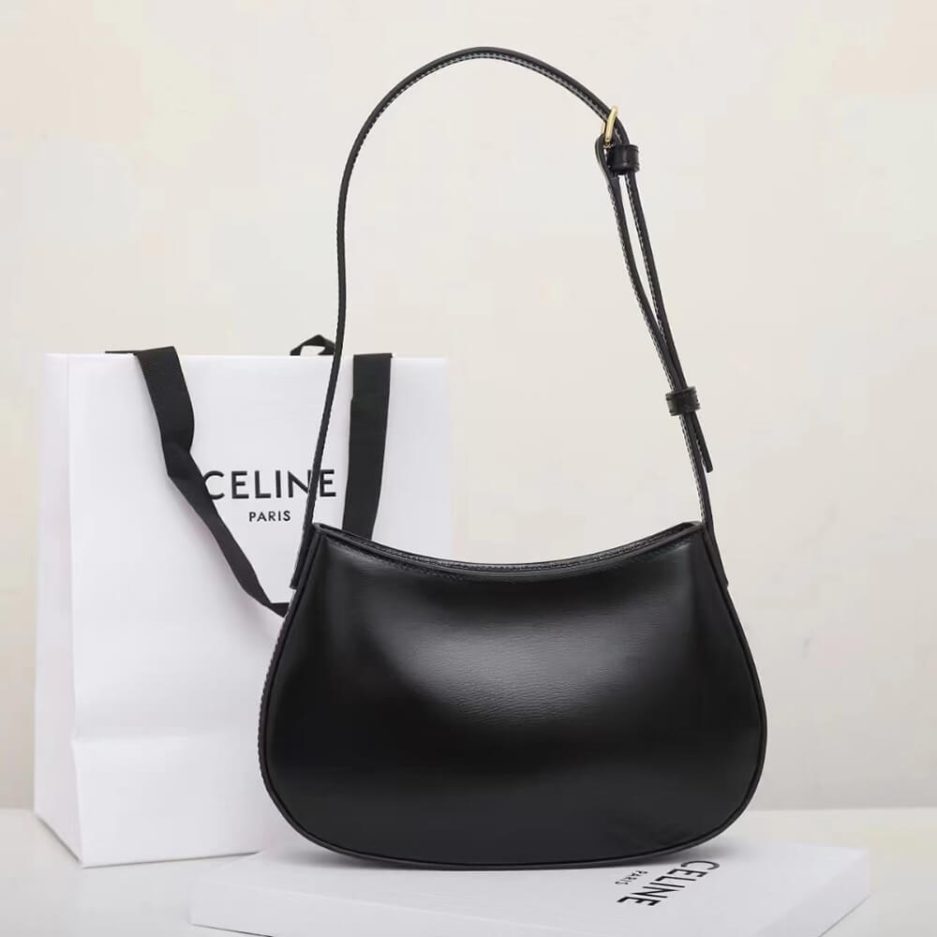 CELINE MEDIUM TILLY BAG in shiny calfskin