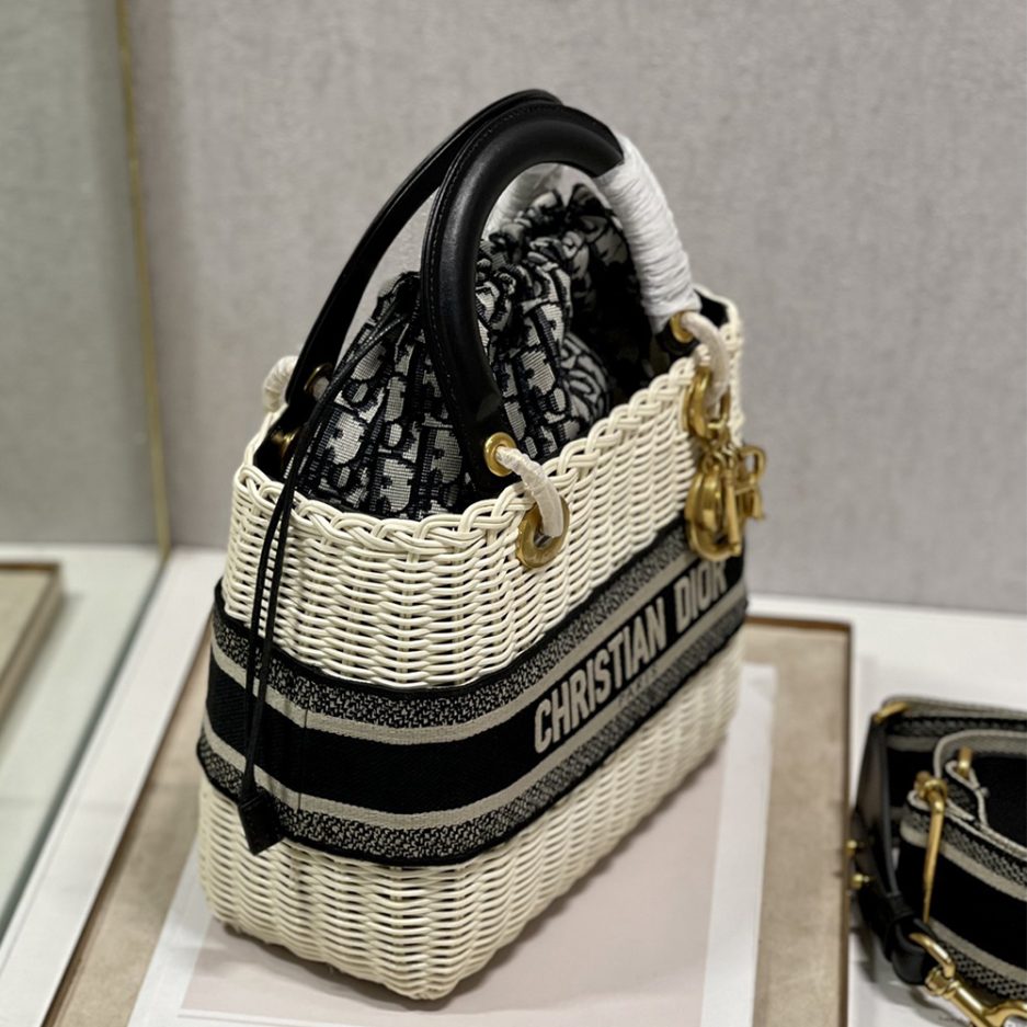 Lady DIOR Wicker Bag(high-end grade)