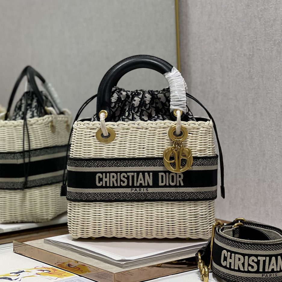 Lady DIOR Wicker Bag(high-end grade)