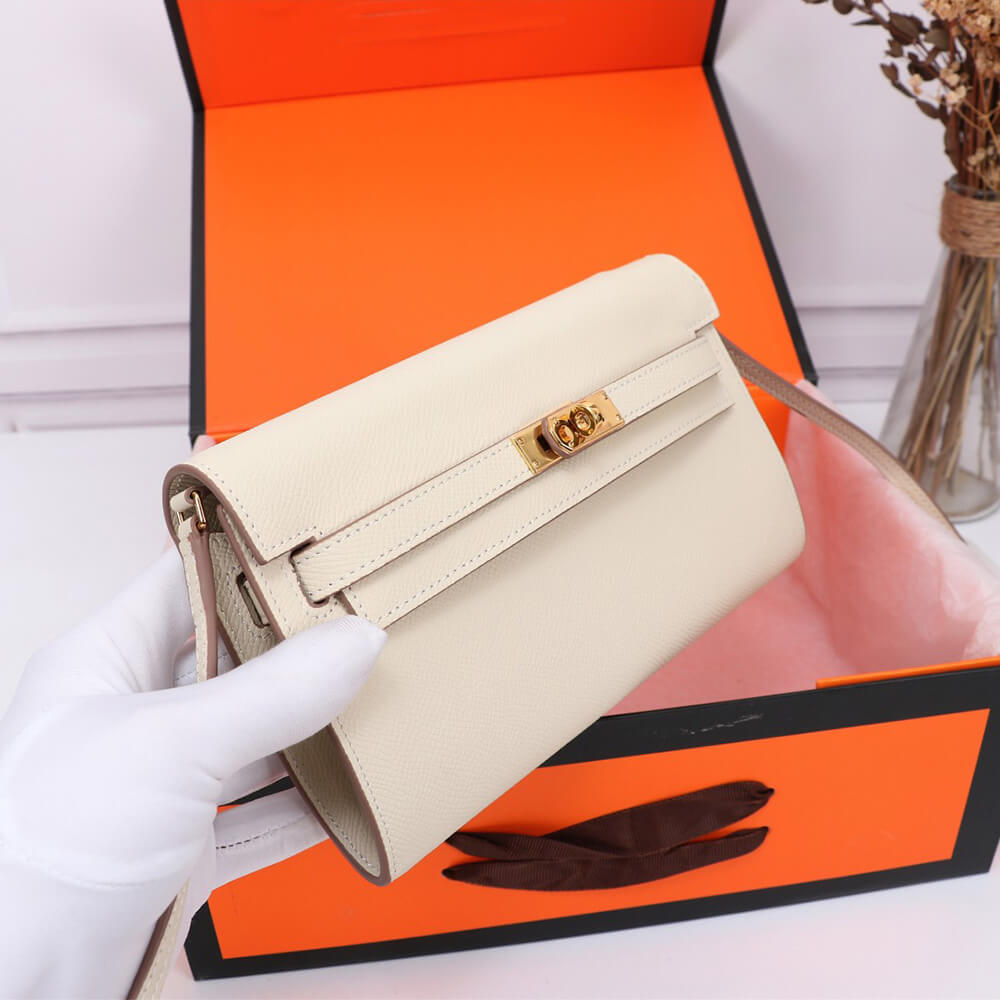 HERMES Kelly Classique To Go wallet