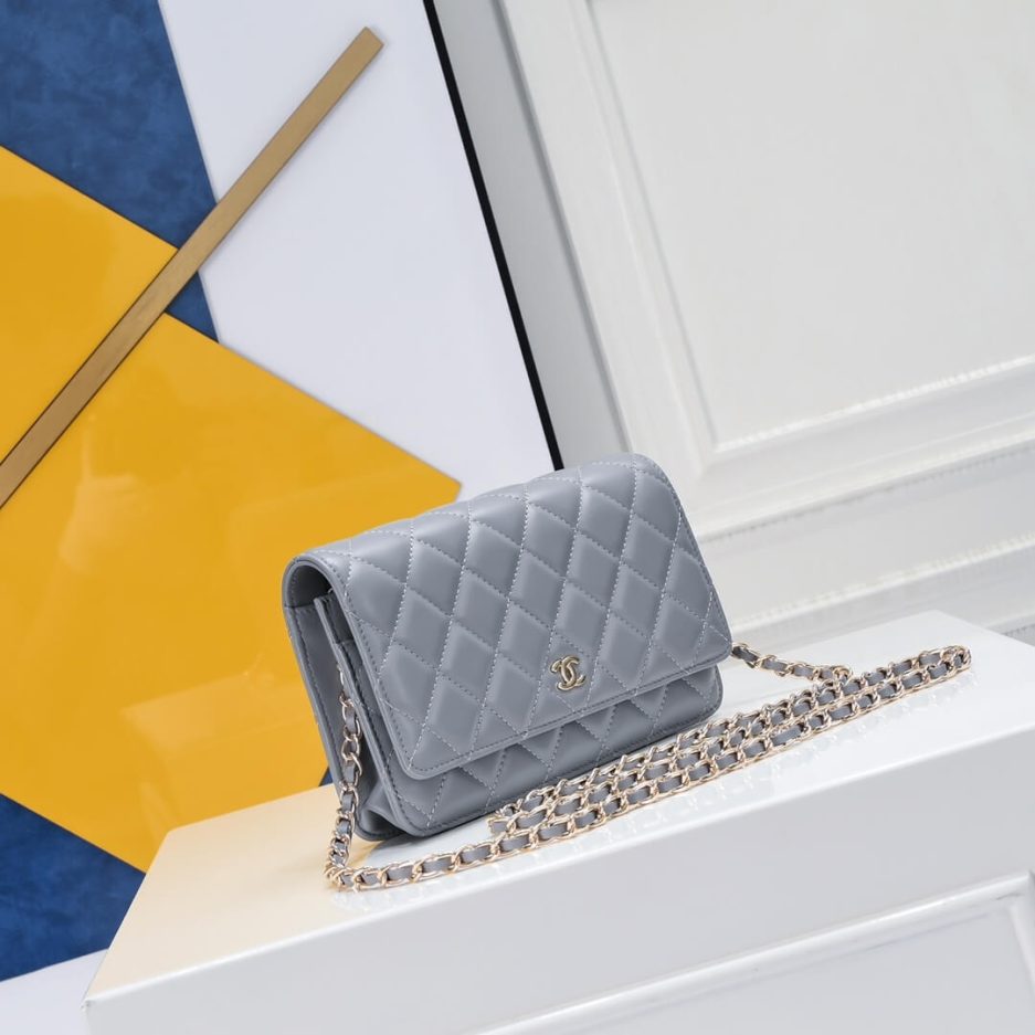 Chanel classic chain wallet