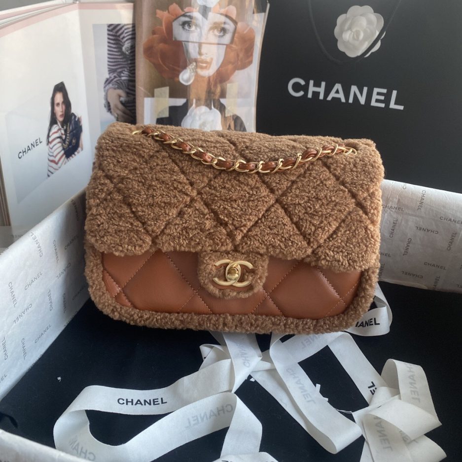 CHANEL 24k Teddy Bear Bag(HIGH-END GRADE)