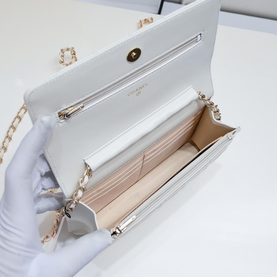 Chanel classic chain wallet