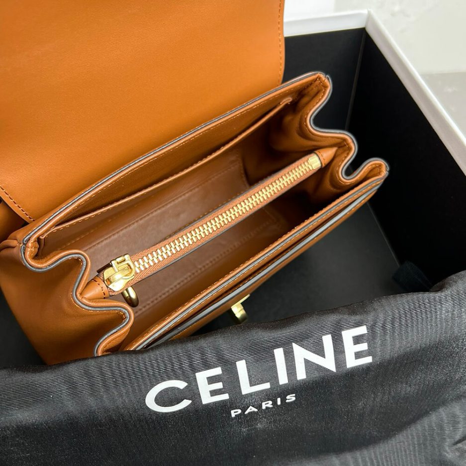 Celine MINI 16 IN SATINATED CALFSKIN(high-end grade)