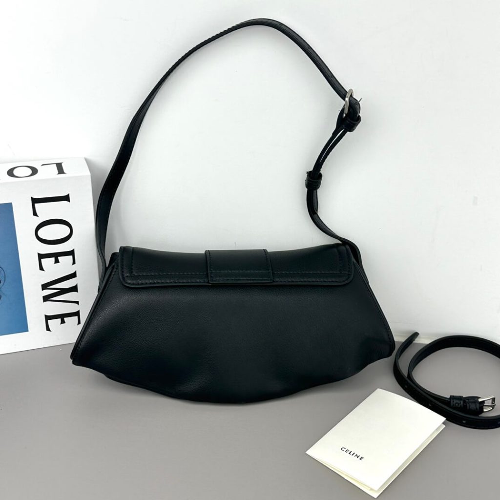 CELINE TEEN CELINE POLLY BAG IN SOFT CUFF LEATHER