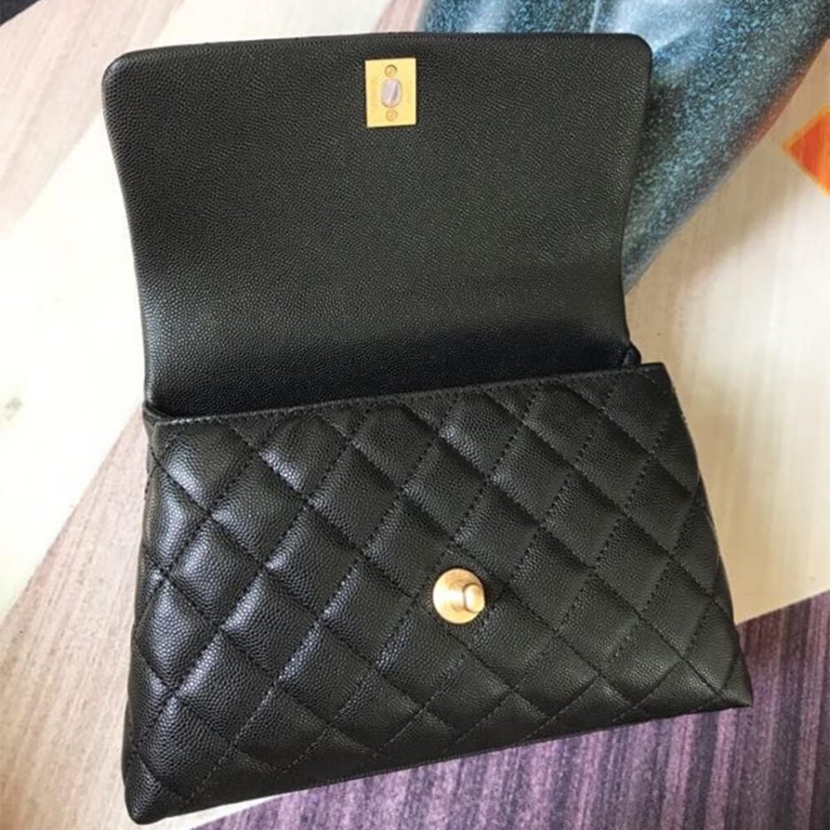Chanel Coco handle flap shoulder bag PM
