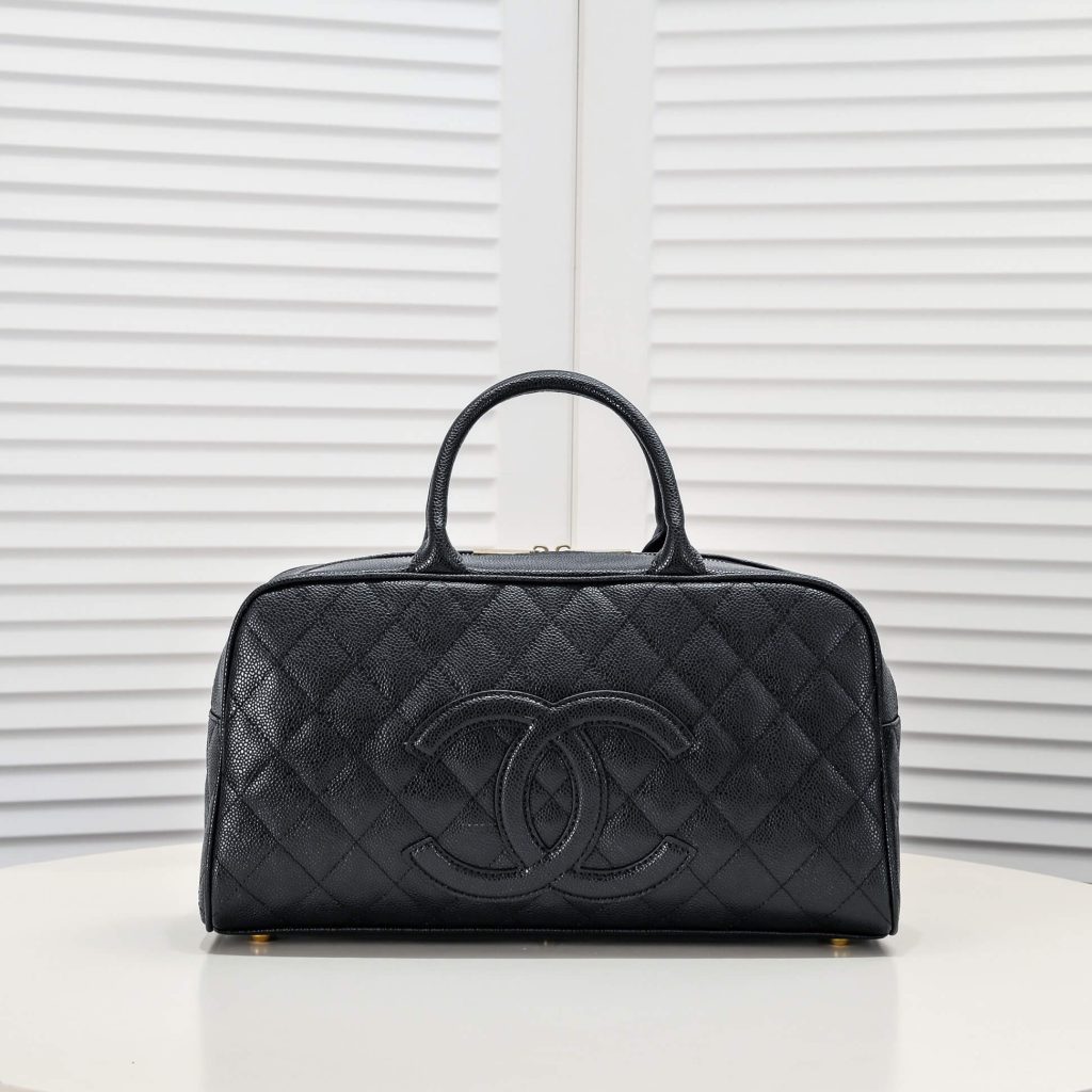 CHANEL Large Vintage Boston Bag