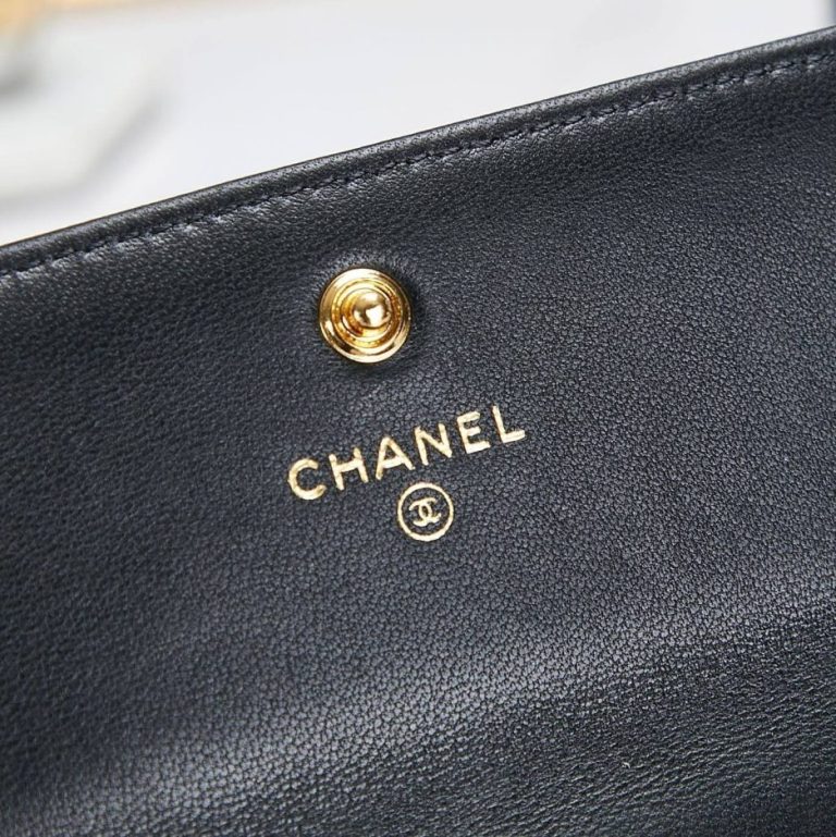 Chanel classic long wallet
