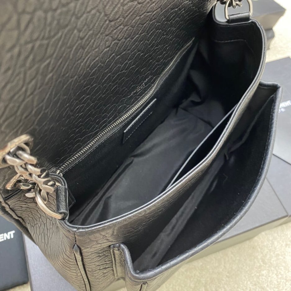 YSL NIKI MEDIUM IN GRAINED LAMBSKIN