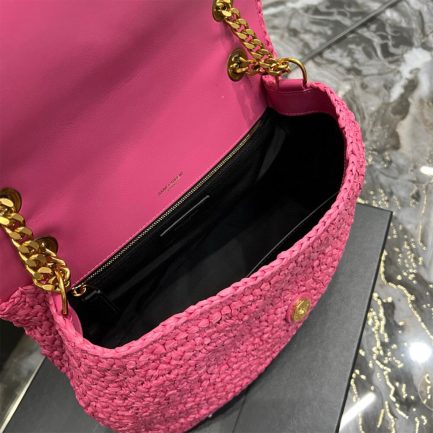 SAINT LAURENT NIKI CHAIN MEDIUM IN RAFFIA(HIGH-END GRADE)