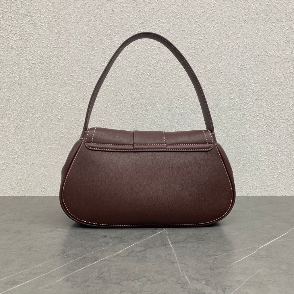 CELINE Medium POLLY bag in soft calfskin