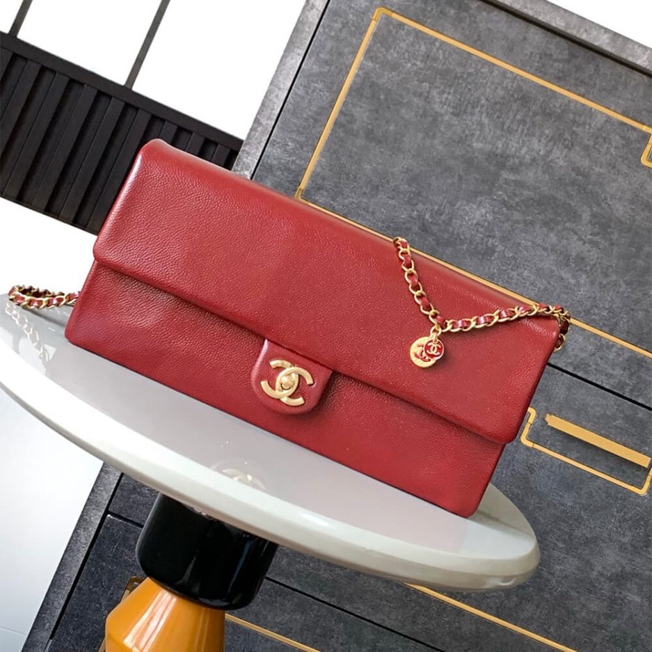 CHANEL Long Flap Bag(high-end grade)