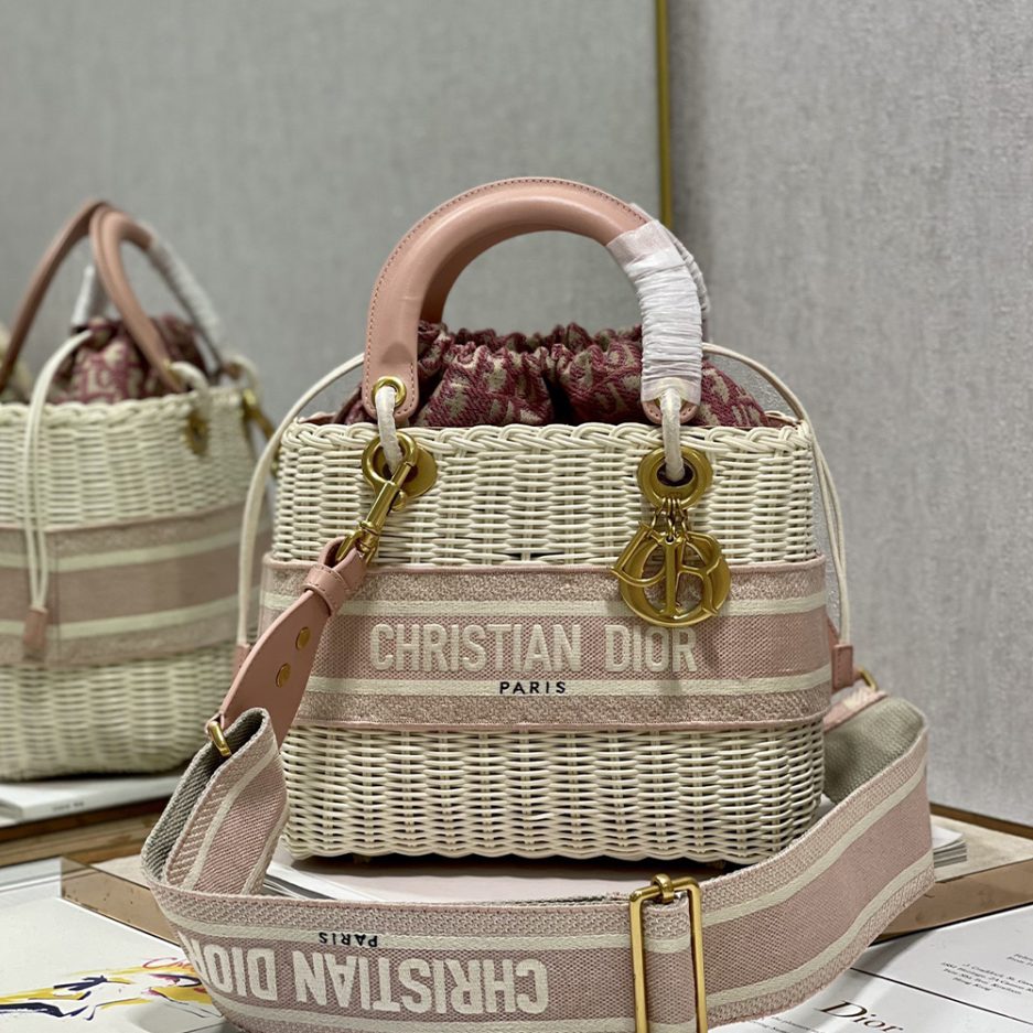 Lady DIOR Wicker Bag(high-end grade)
